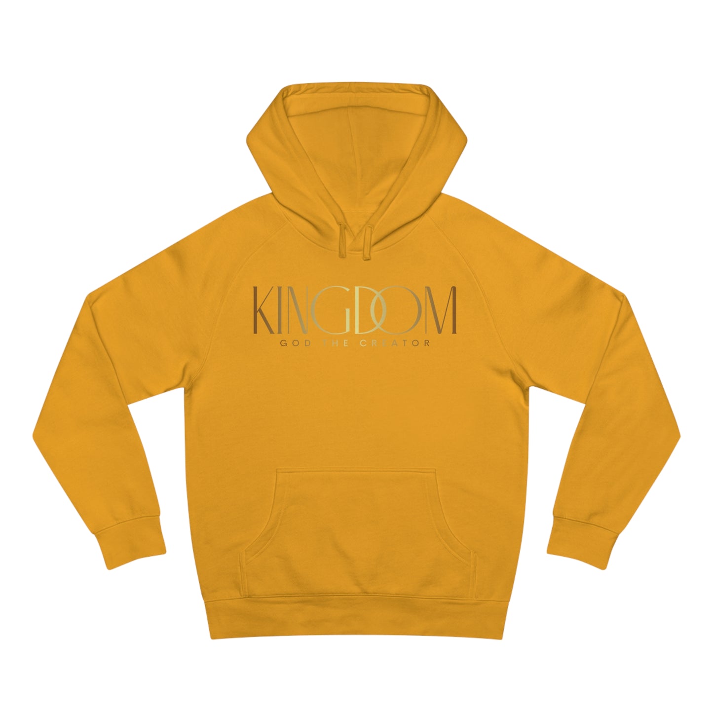 Premium Unisex Messenger Hoodie (Gold)