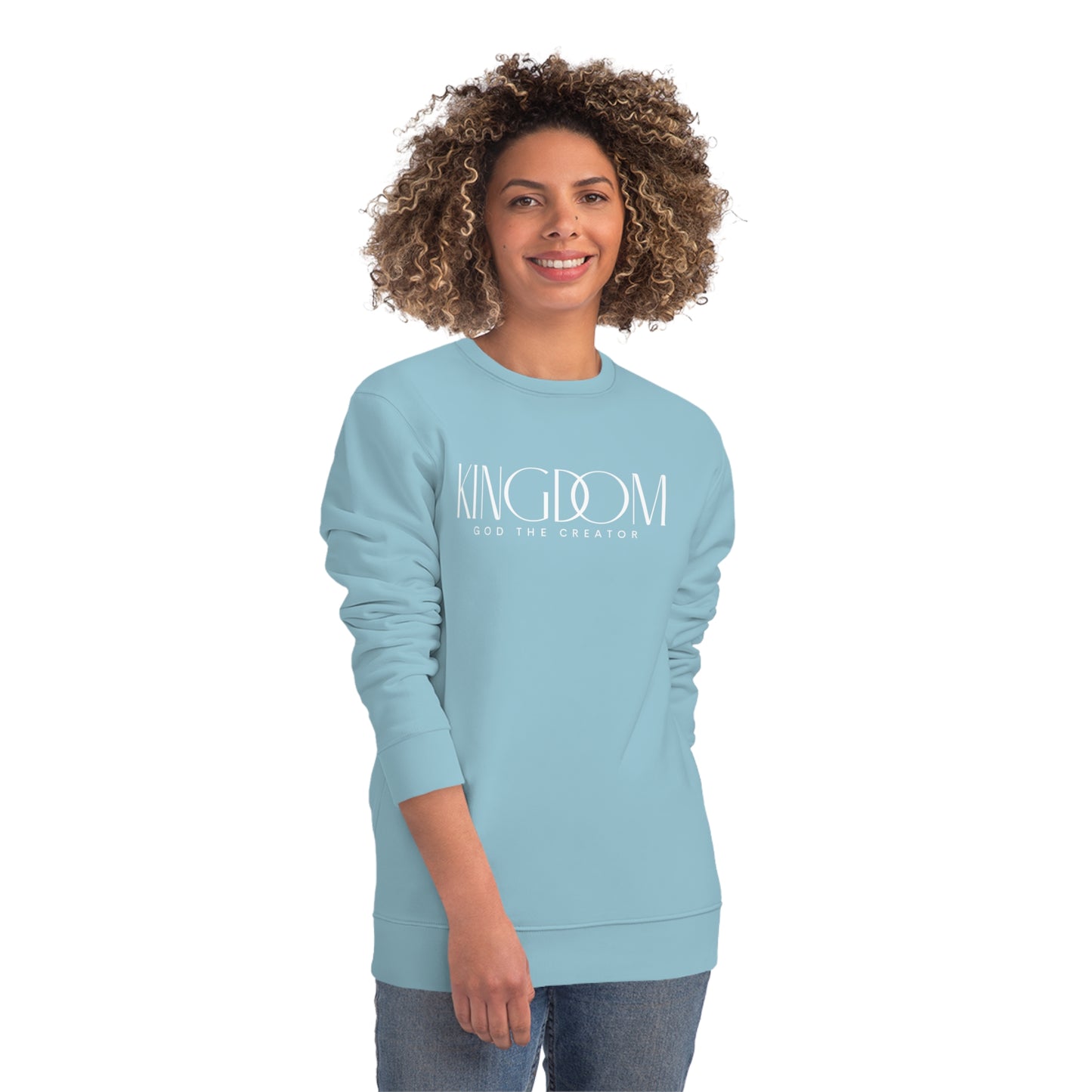 Unisex Fitted Crewneck Organic Sweatshirt