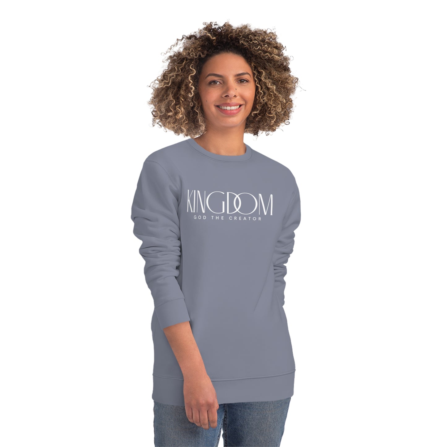 Unisex Fitted Crewneck Organic Sweatshirt