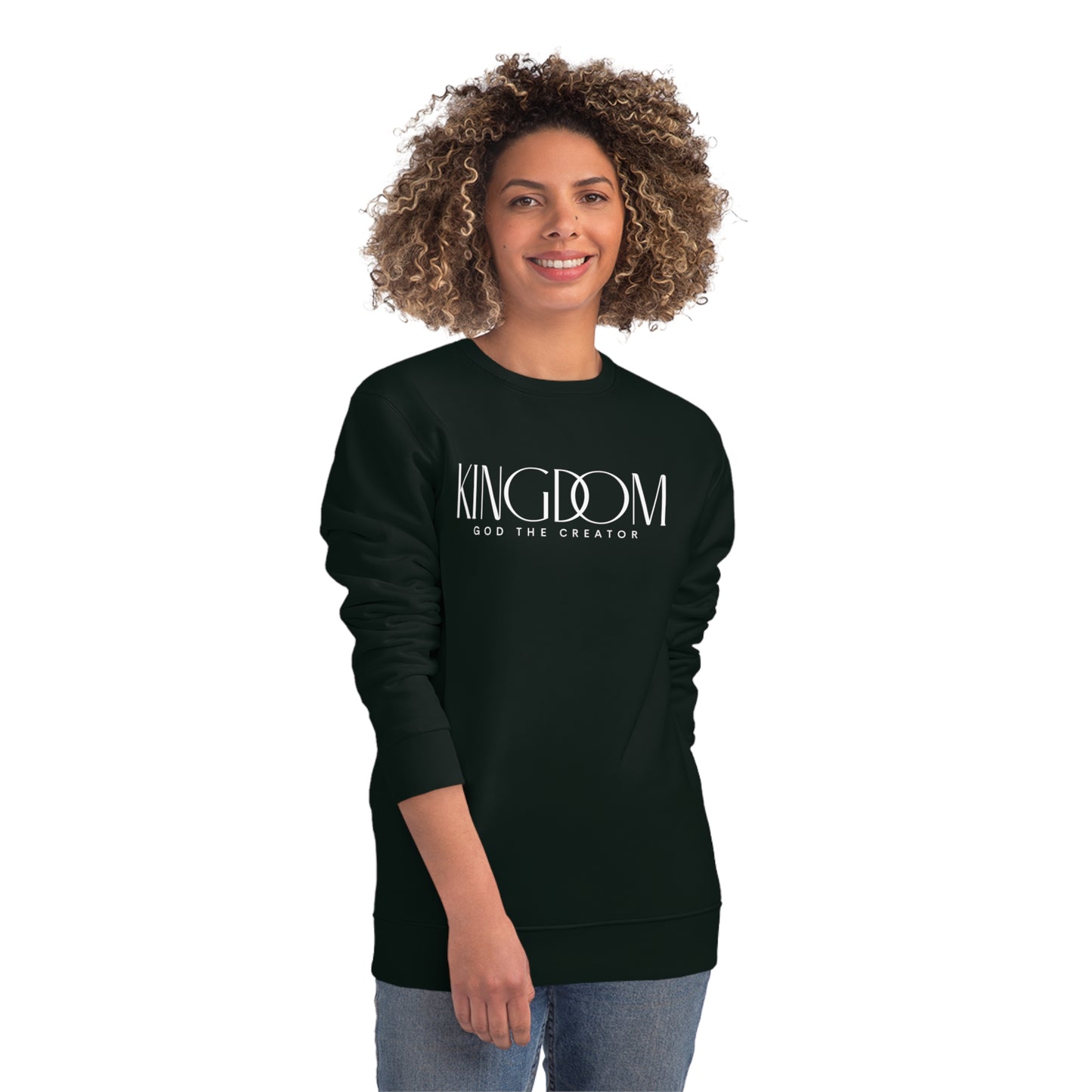 Unisex Fitted Crewneck Organic Sweatshirt