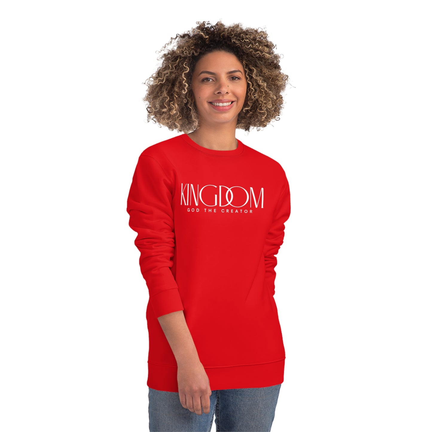 Unisex Fitted Crewneck Organic Sweatshirt