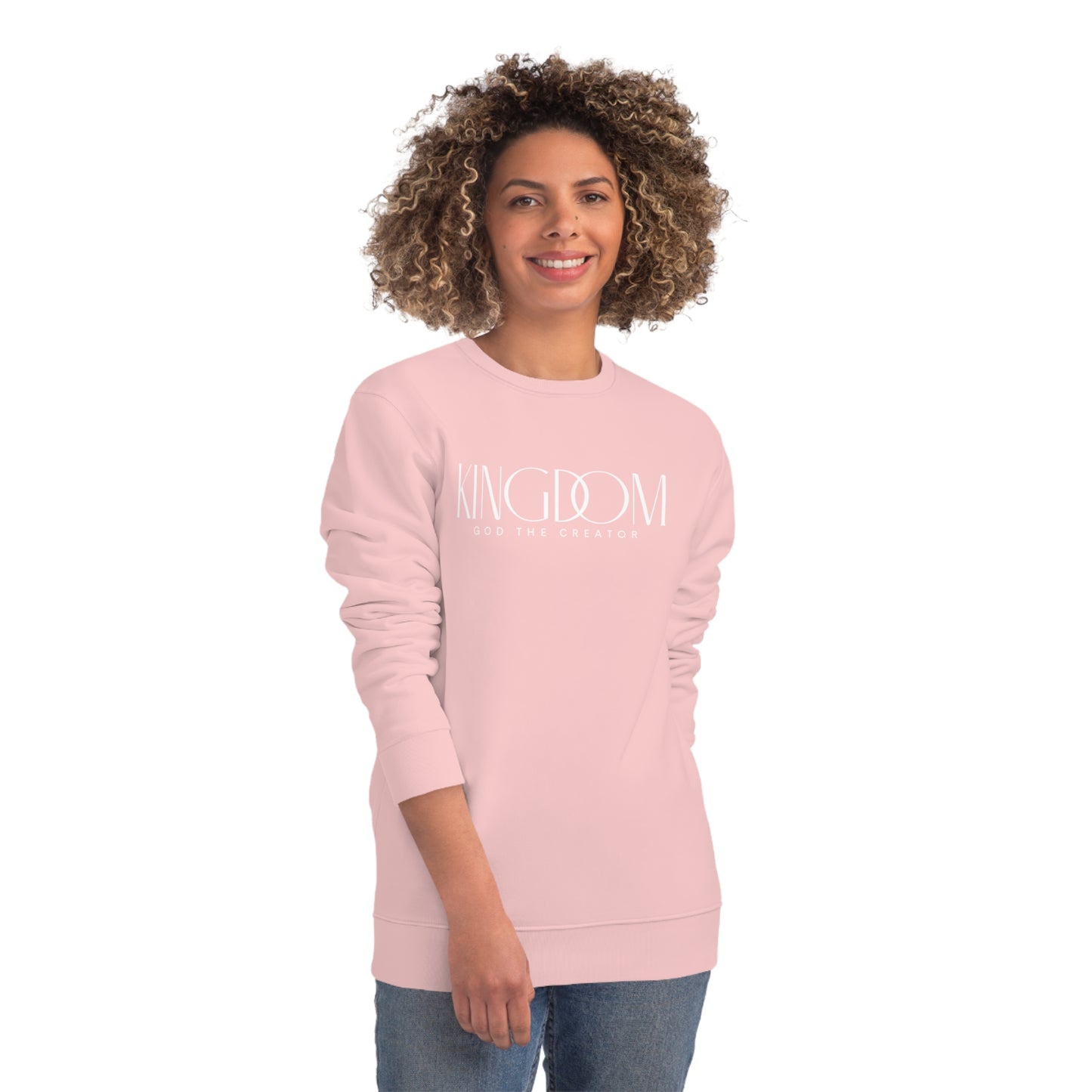 Unisex Fitted Crewneck Organic Sweatshirt