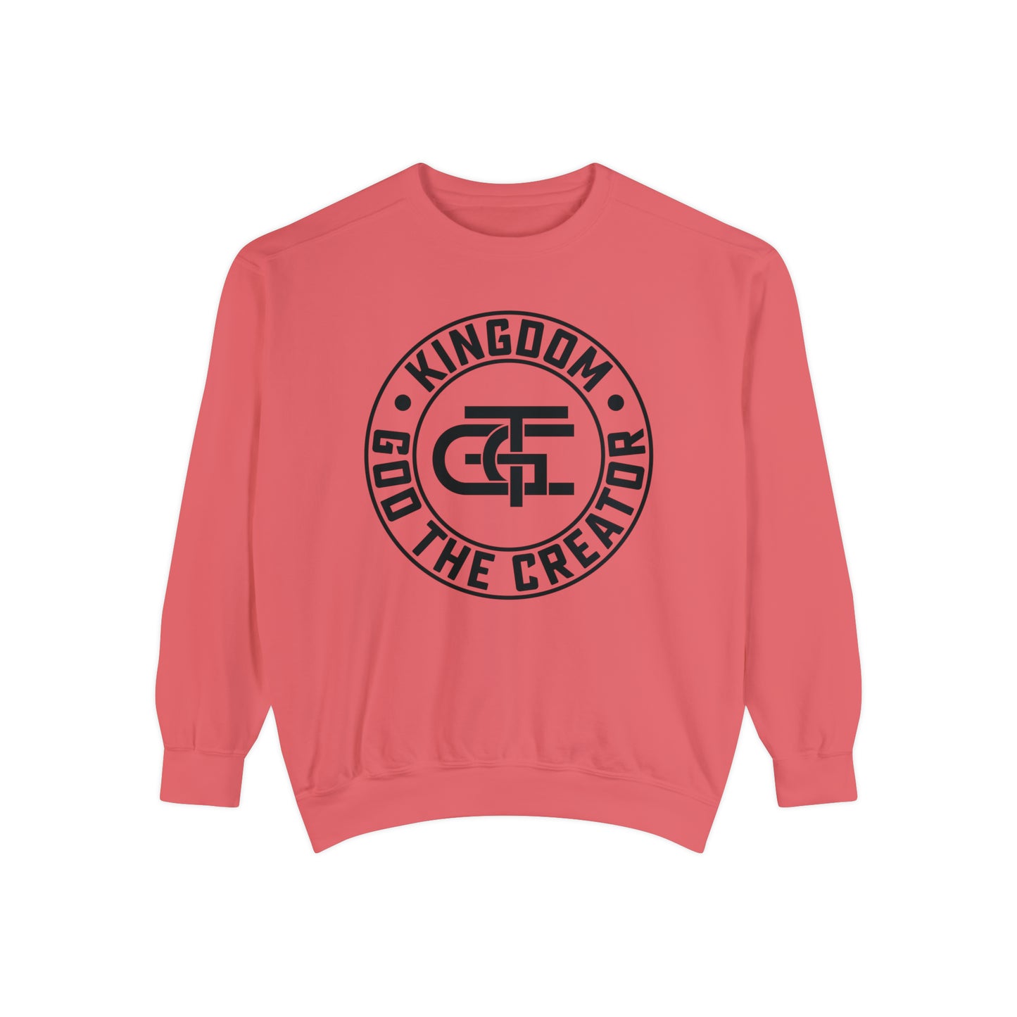 Unisex Oversized Emblem Sweatshirt