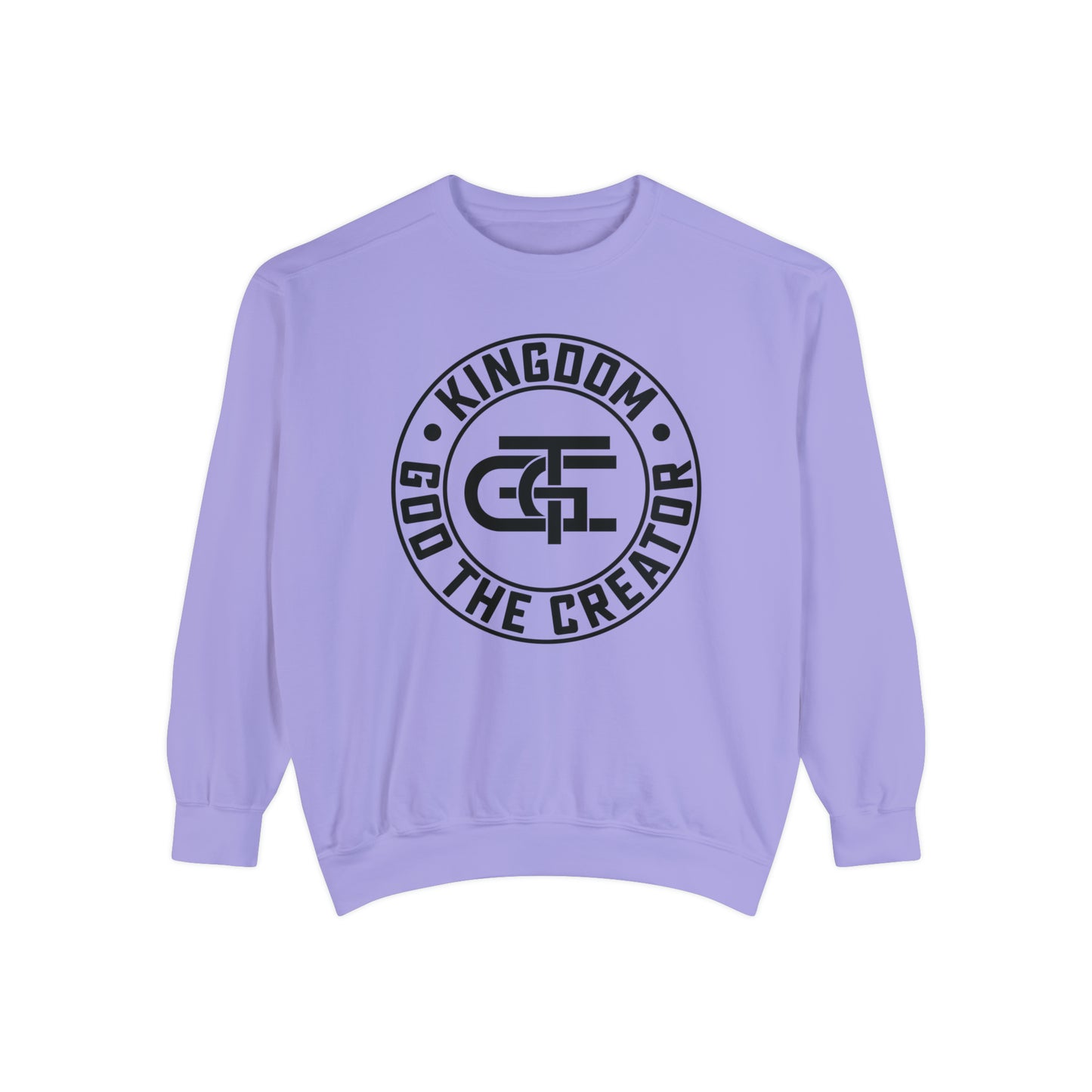 Unisex Oversized Emblem Sweatshirt