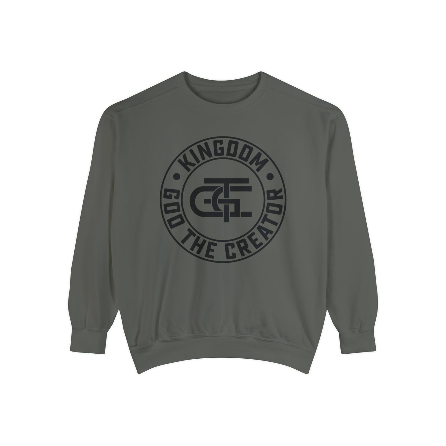 Unisex Oversized Emblem Sweatshirt