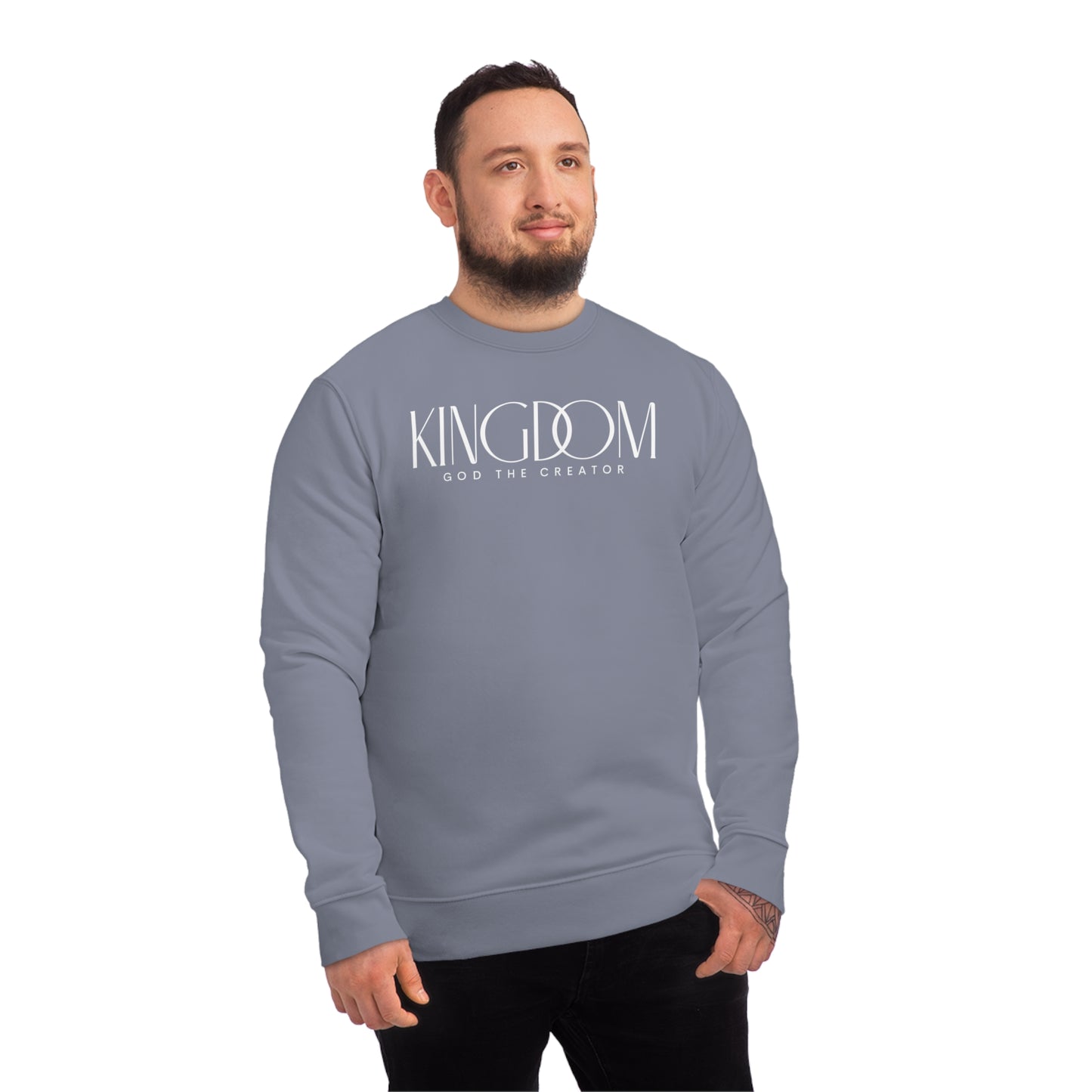 Unisex Fitted Crewneck Organic Sweatshirt