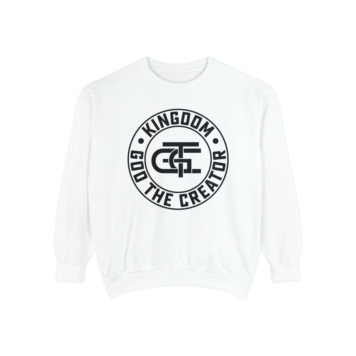 Unisex Oversized Emblem Sweatshirt