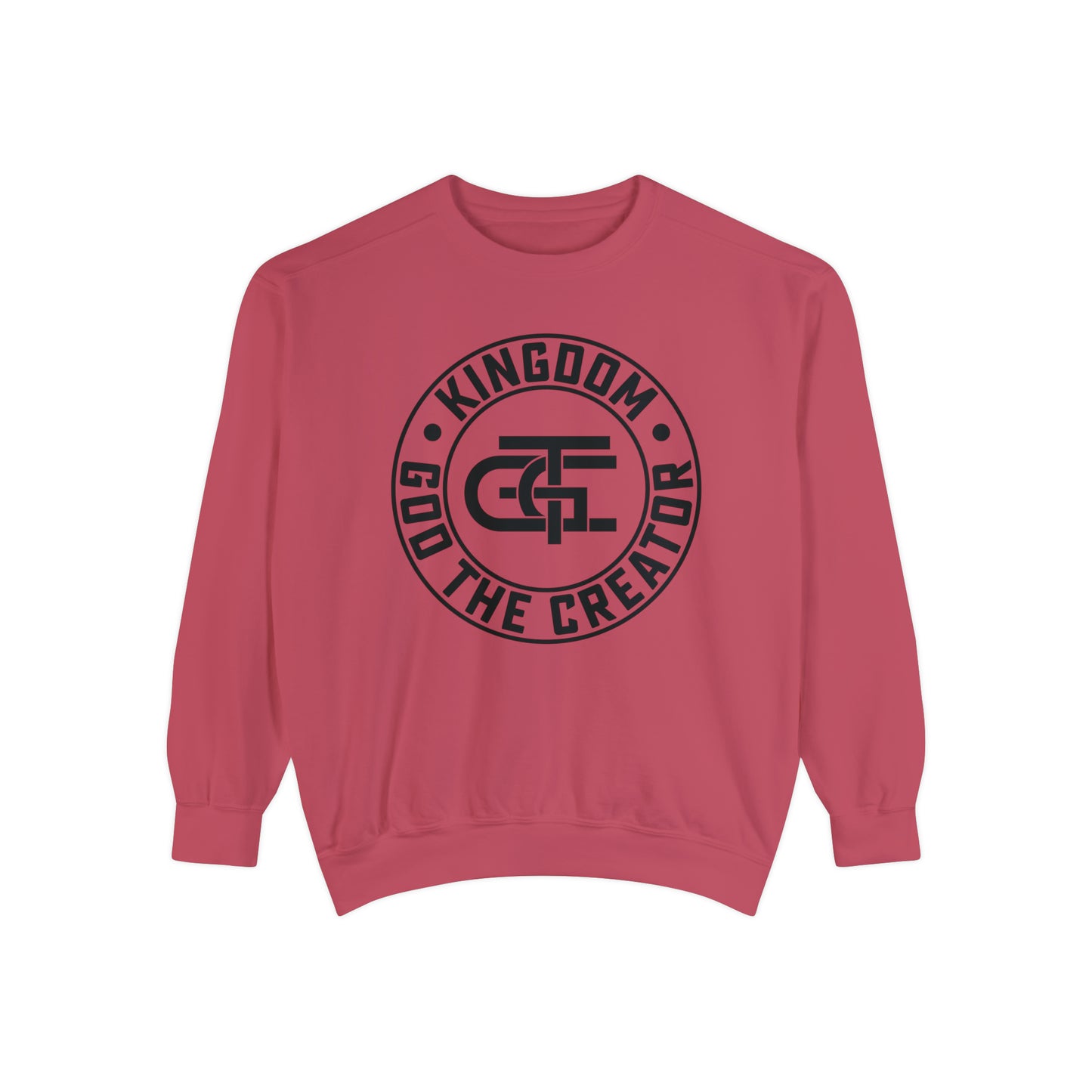 Unisex Oversized Emblem Sweatshirt