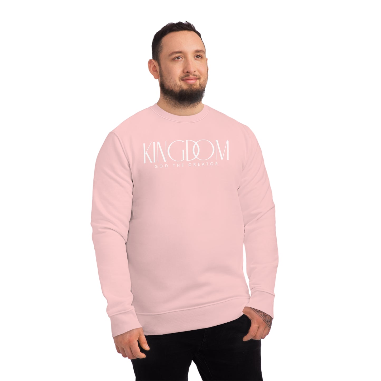 Unisex Fitted Crewneck Organic Sweatshirt