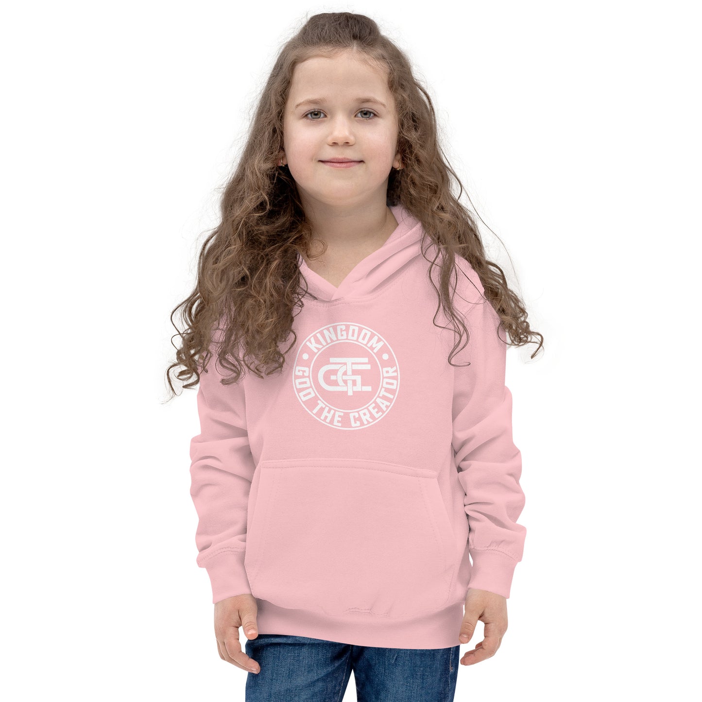 Kids Emblem Hoodie (White)