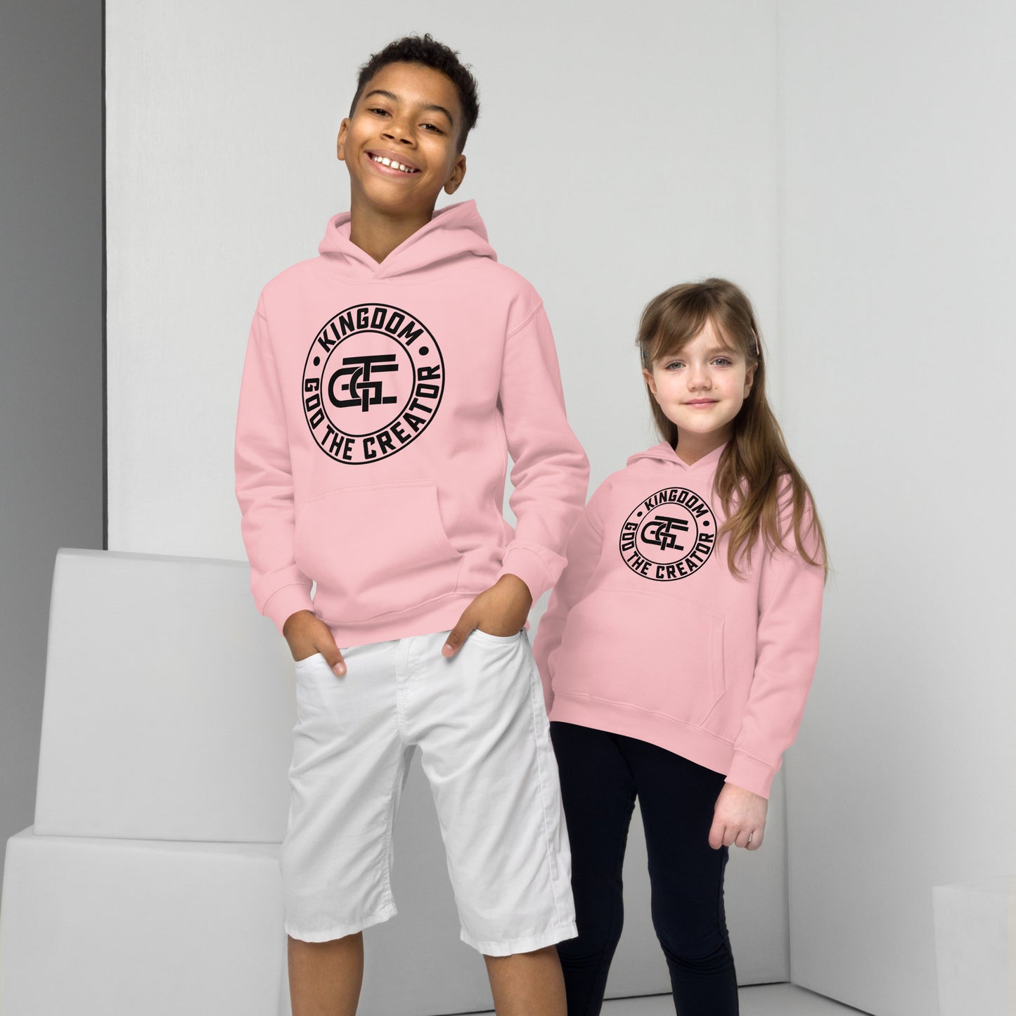 Kids Emblem Hoodie (Black)