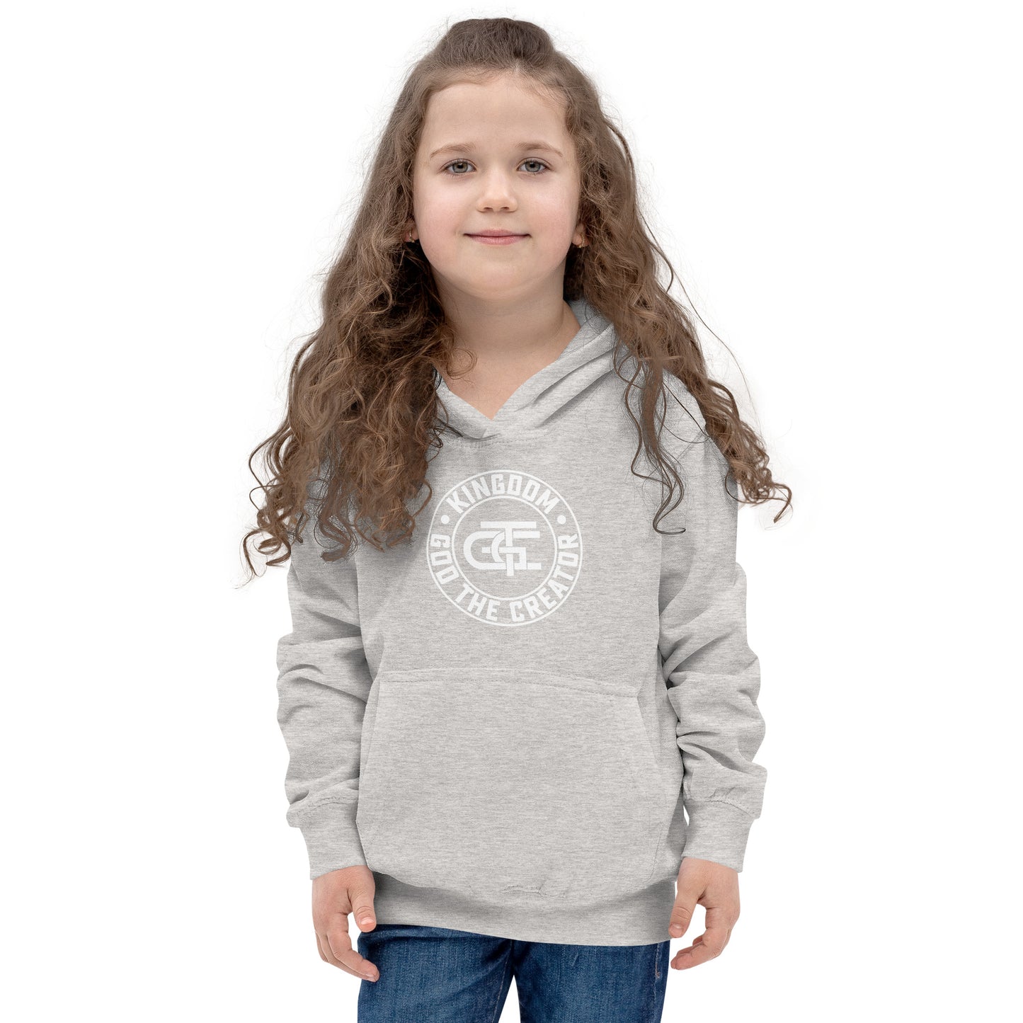 Kids Emblem Hoodie (White)