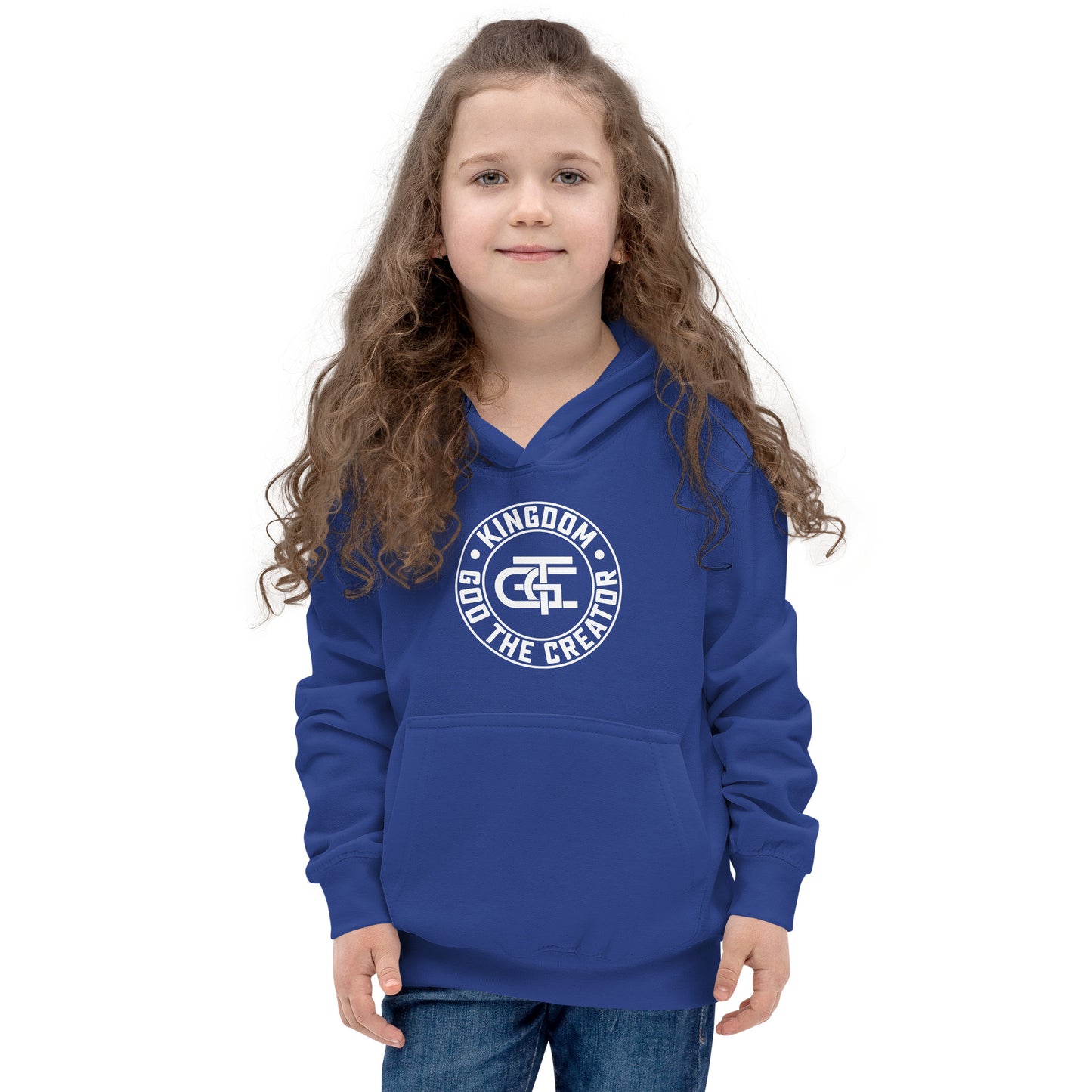 Kids Emblem Hoodie (White)