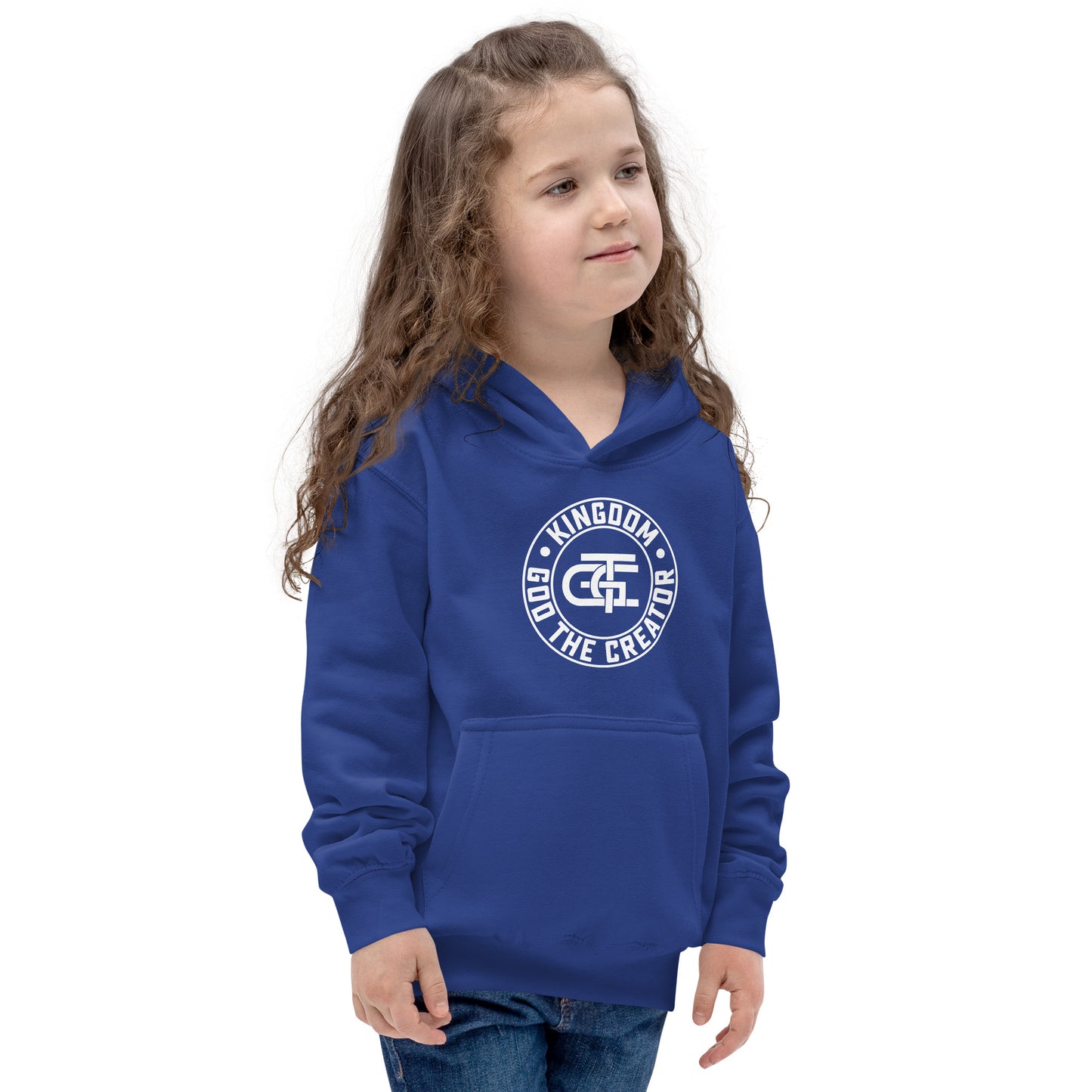 Kids Emblem Hoodie (White)