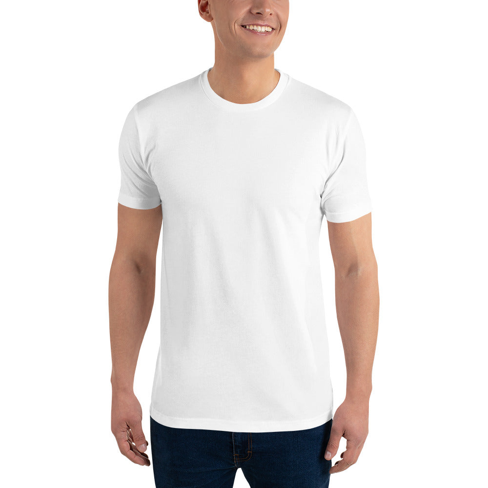 Men's Messenger Fitted Tee (White)