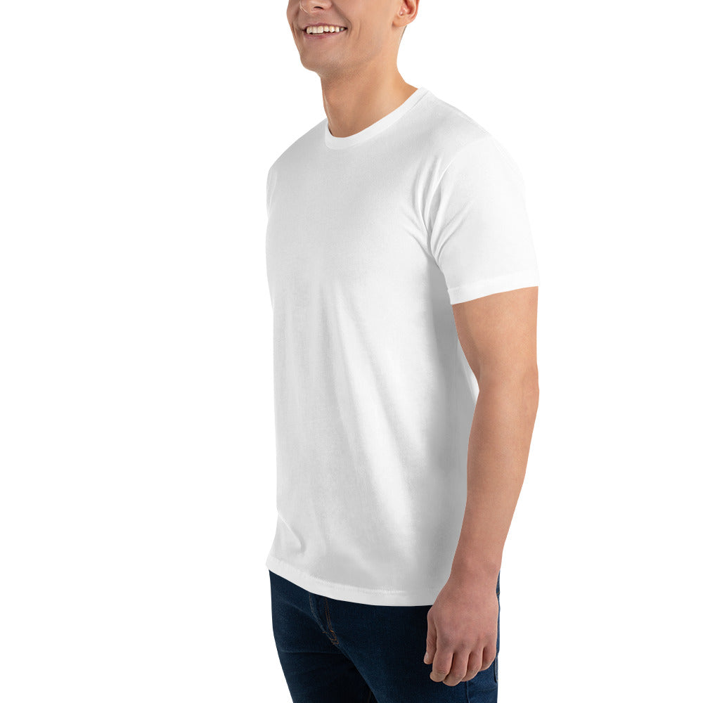 Men's Messenger Fitted Tee (White)