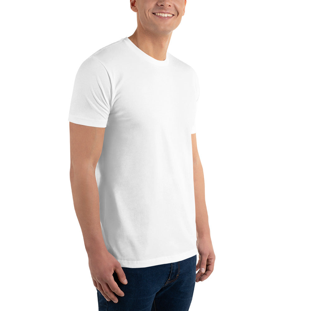 Men's Messenger Fitted Tee (White)