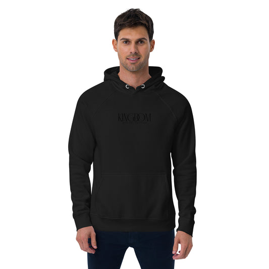 Messenger Eco Raglan Hoodie (Black)