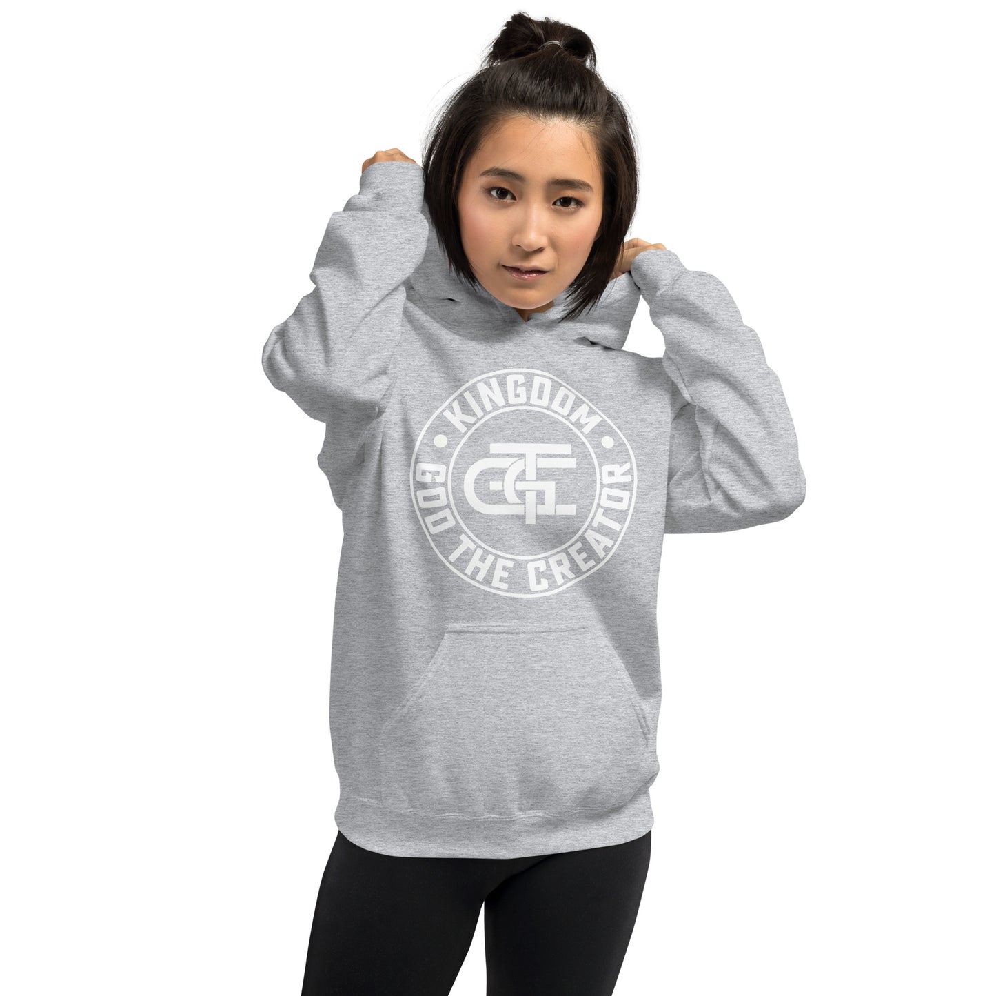 Unisex Emblem Hoodie (White)