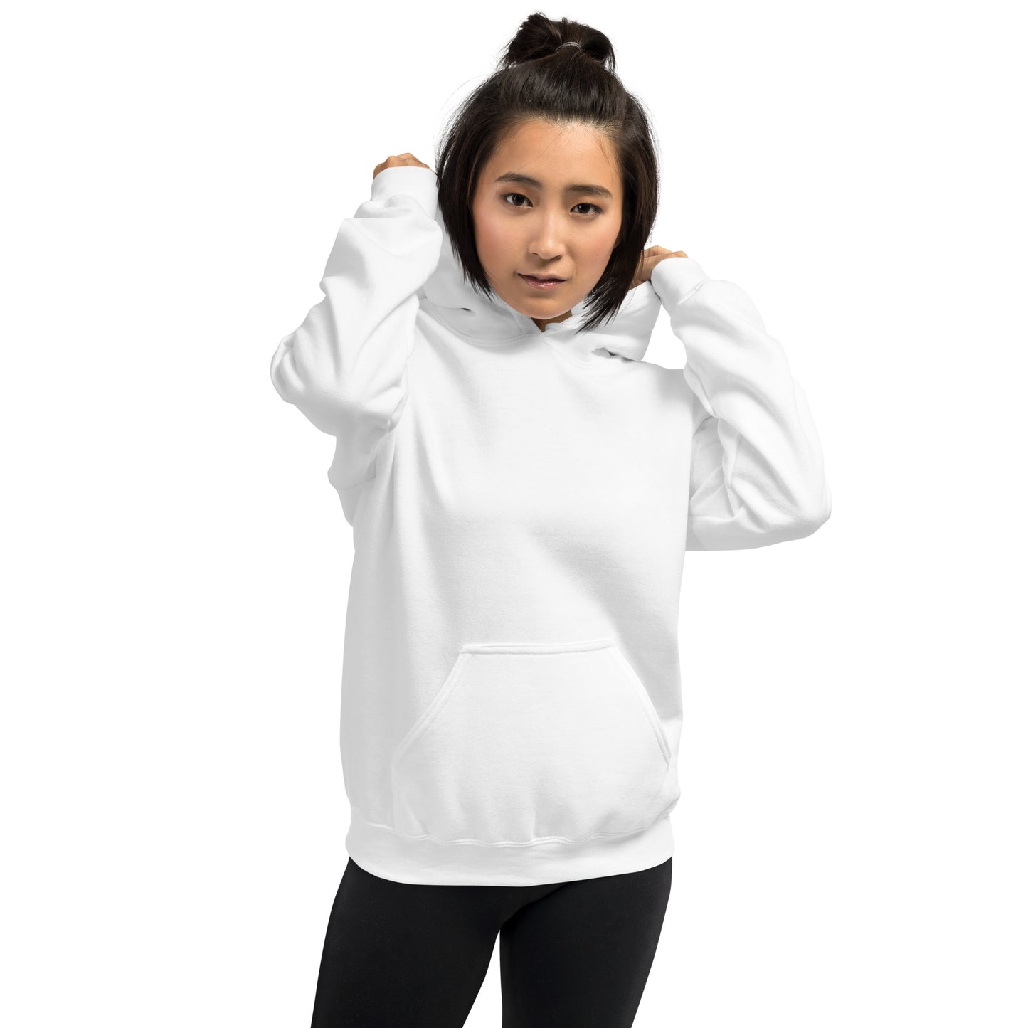 Unisex Emblem Hoodie (White)