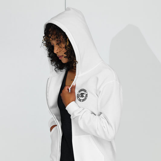 Emblem Heavy Blend Zip Hoodie