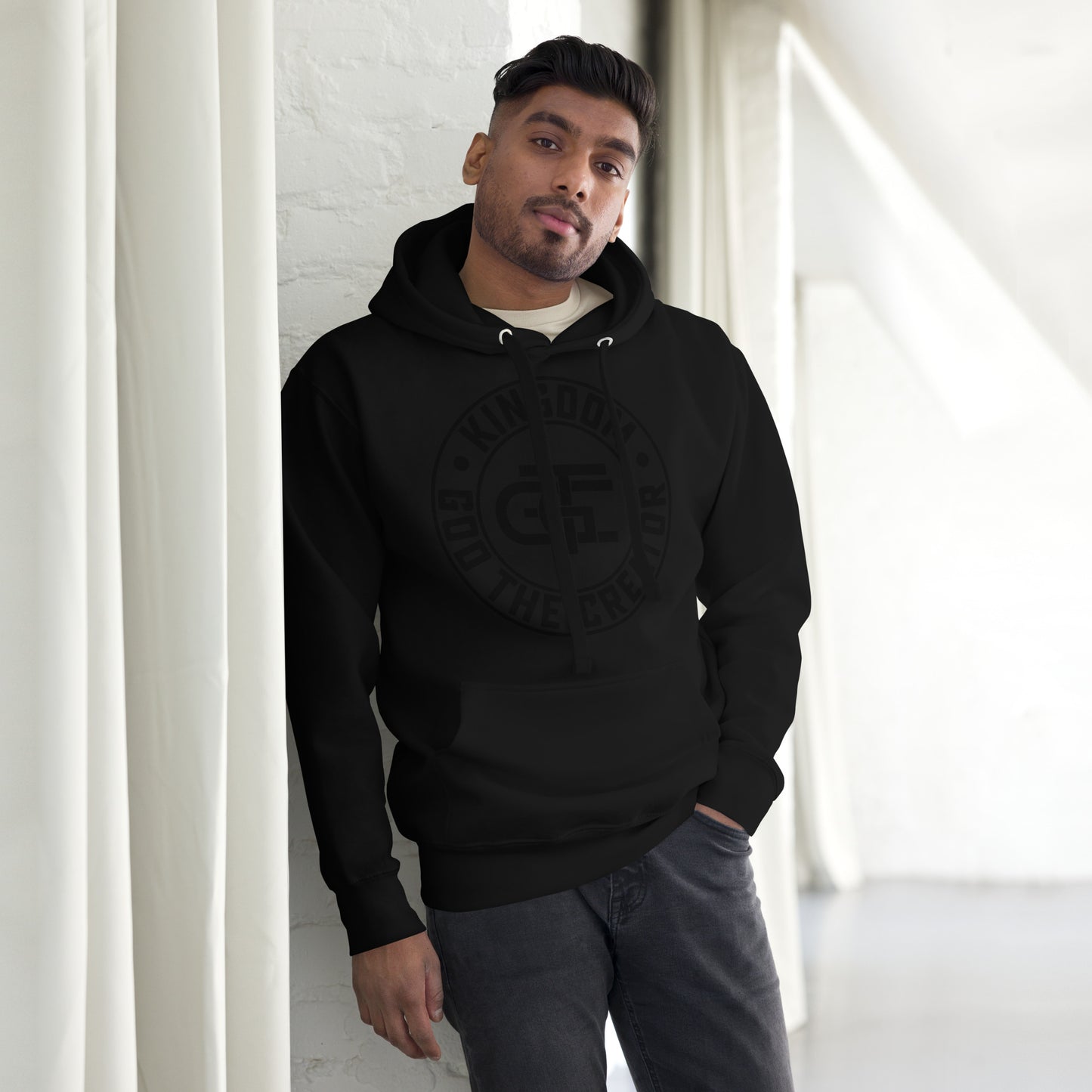 Unisex Emblem Hoodie (Black)