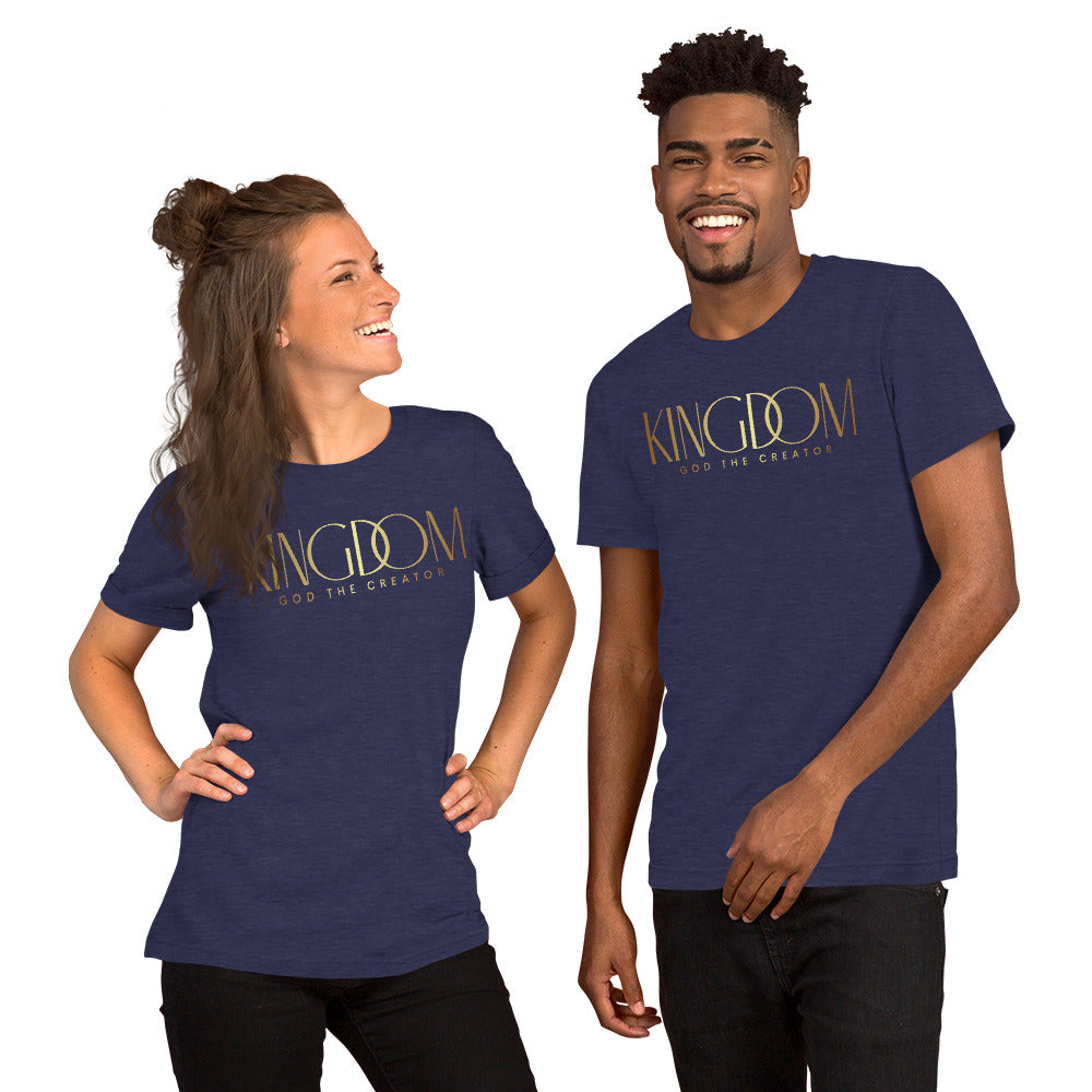 Premium Unisex Messenger Tee (Gold)