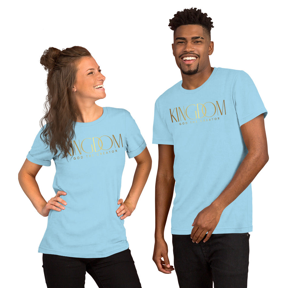 Premium Unisex Messenger Tee (Gold)