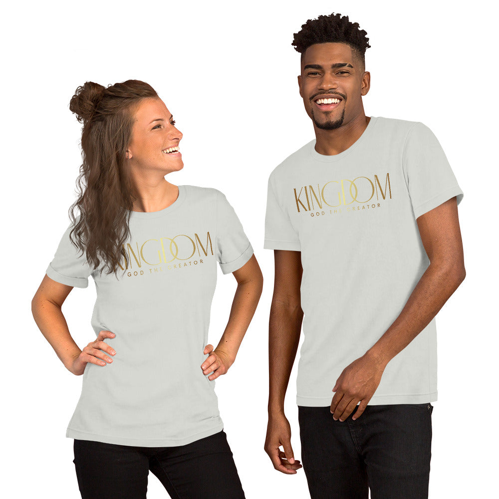 Premium Unisex Messenger Tee (Gold)