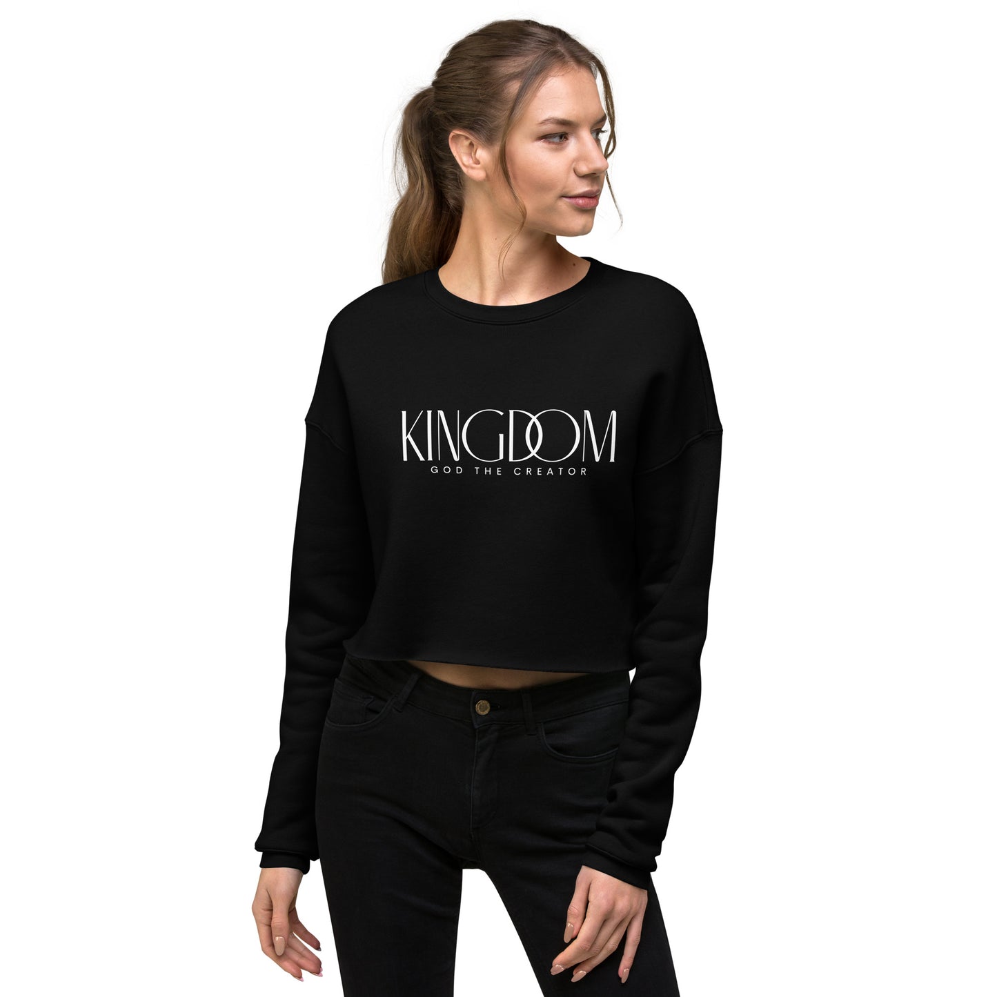 Messenger Crop Sweatshirt