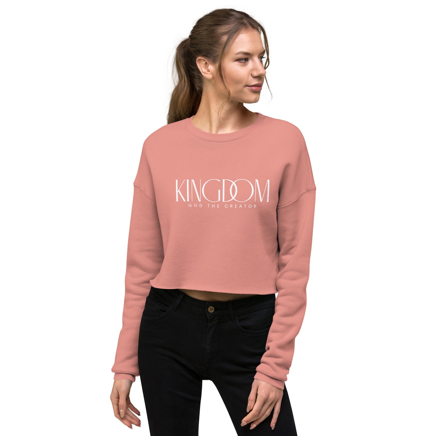 Messenger Crop Sweatshirt