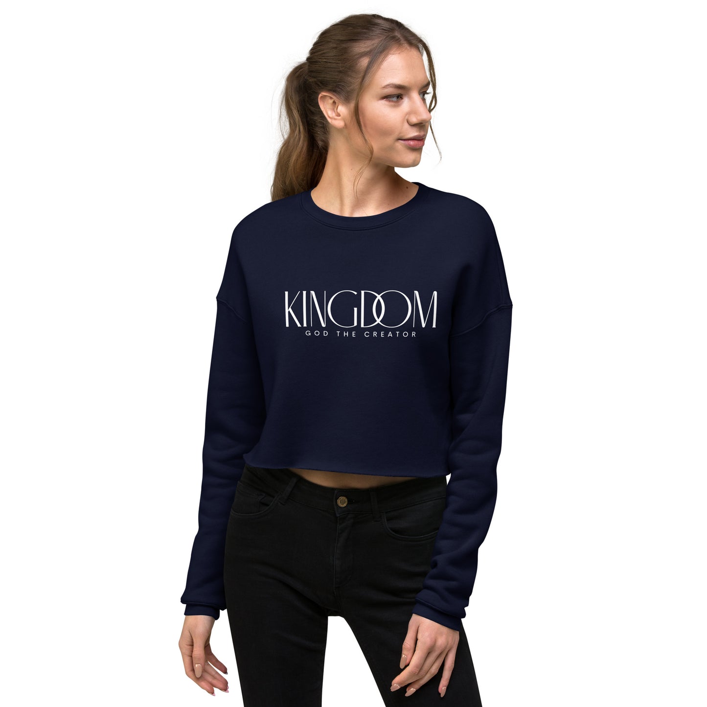 Messenger Crop Sweatshirt