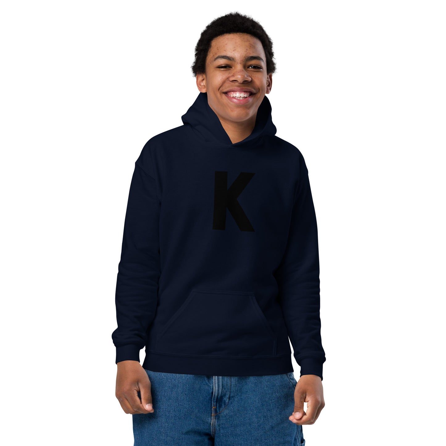 Youth Emblem Heavy Blend Hoodie