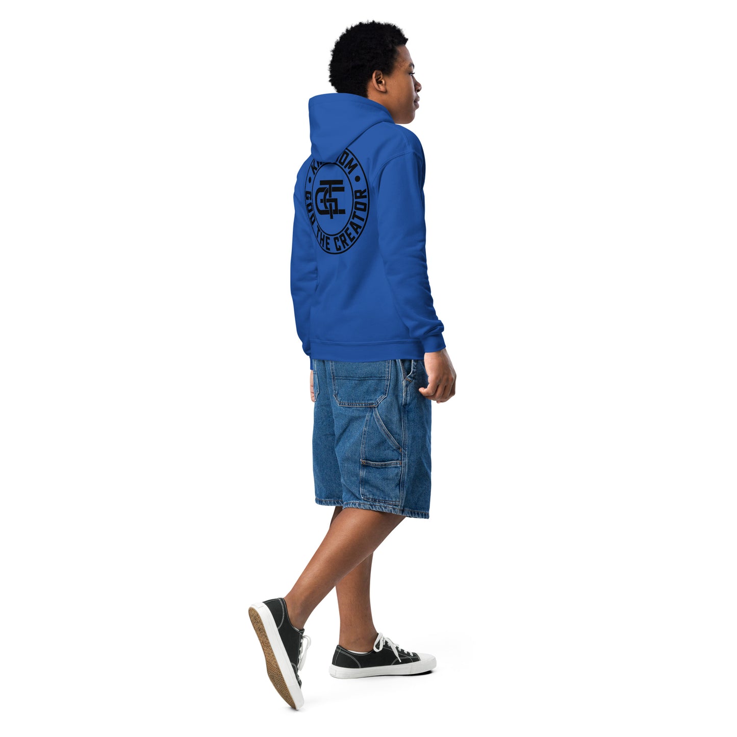 Youth Emblem Heavy Blend Hoodie