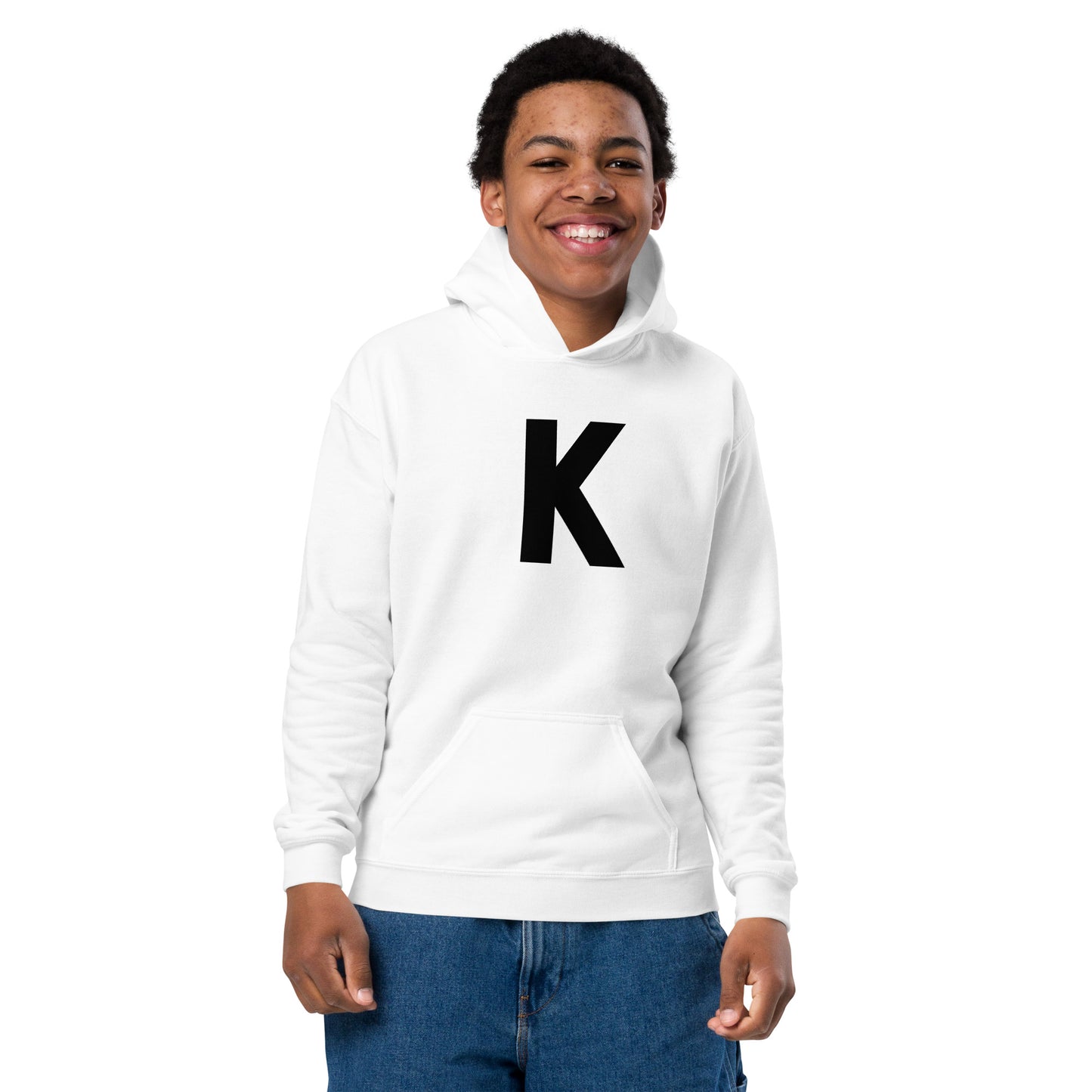 Youth Emblem Heavy Blend Hoodie